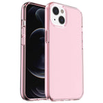 Transparent Phone Case for iPhone 14 6.1 inch, Anti-scratch Hard PC + Soft TPU Case Hybrid Cover