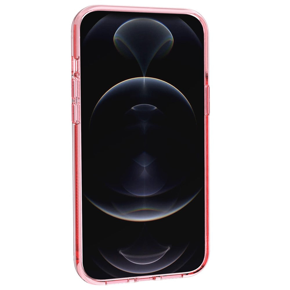 Transparent Phone Case for iPhone 14 6.1 inch, Anti-scratch Hard PC + Soft TPU Case Hybrid Cover