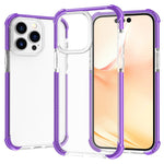 För iPhone 14 Pro Max Skal Fyra Hörn Anti Dropp Klar TPU + TPE + PC Mobilfodral