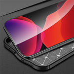 For iPhone 14 Pro Max 6.7 inch Mesh Heat Dissipation Design Back Case Litchi Texture TPU Drop Protection Non-Slip Cover