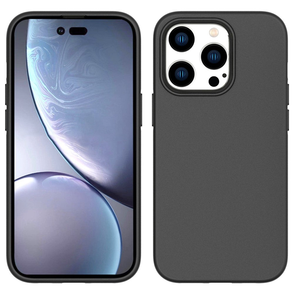 Til iPhone 14 Pro 6,1 tommer Anti-ridse Blødt TPU Cover Mat Finish Letvægts Telefoncover