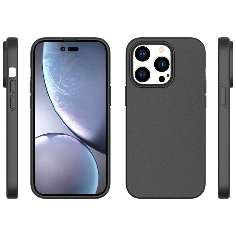 Til iPhone 14 Pro 6,1 tommer Anti-ridse Blødt TPU Cover Mat Finish Letvægts Telefoncover