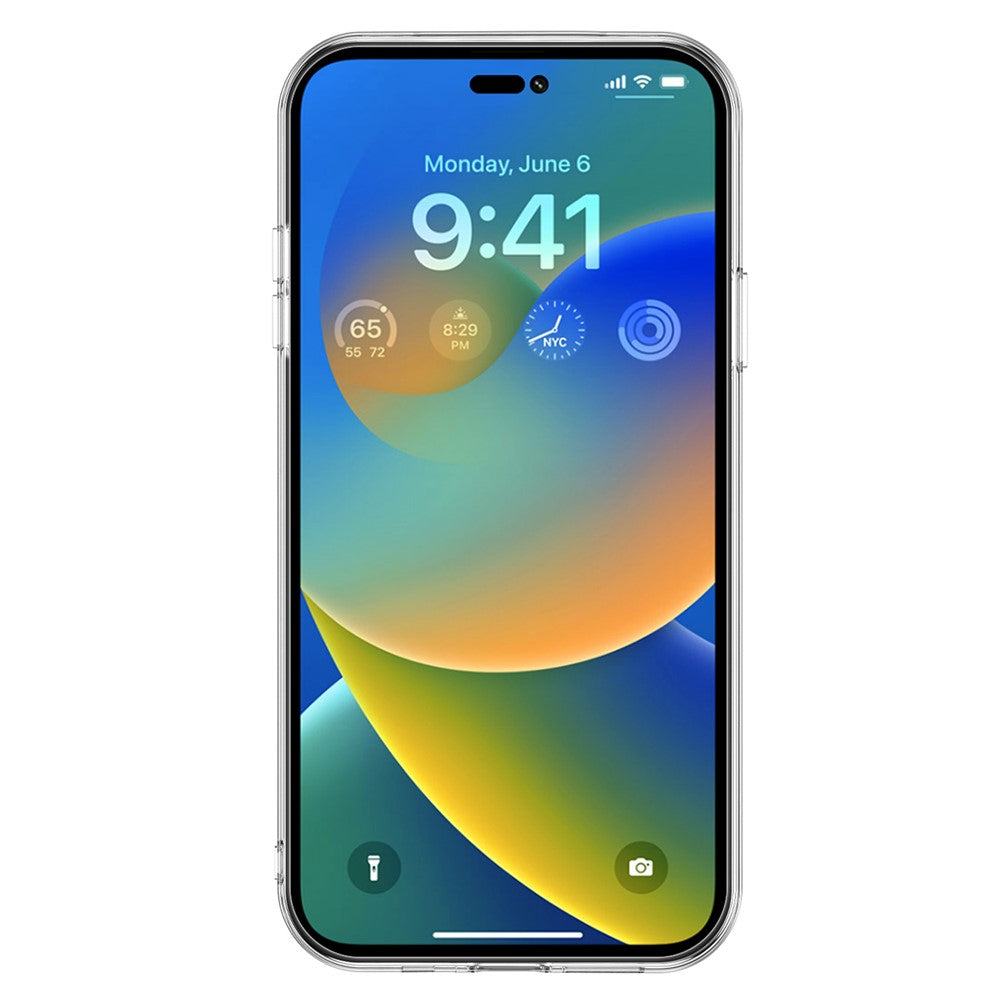 MOFI blødt TPU-etui til iPhone 14 Pro Max 6,7 tommer, stødpabsorberende slankt telefoncover
