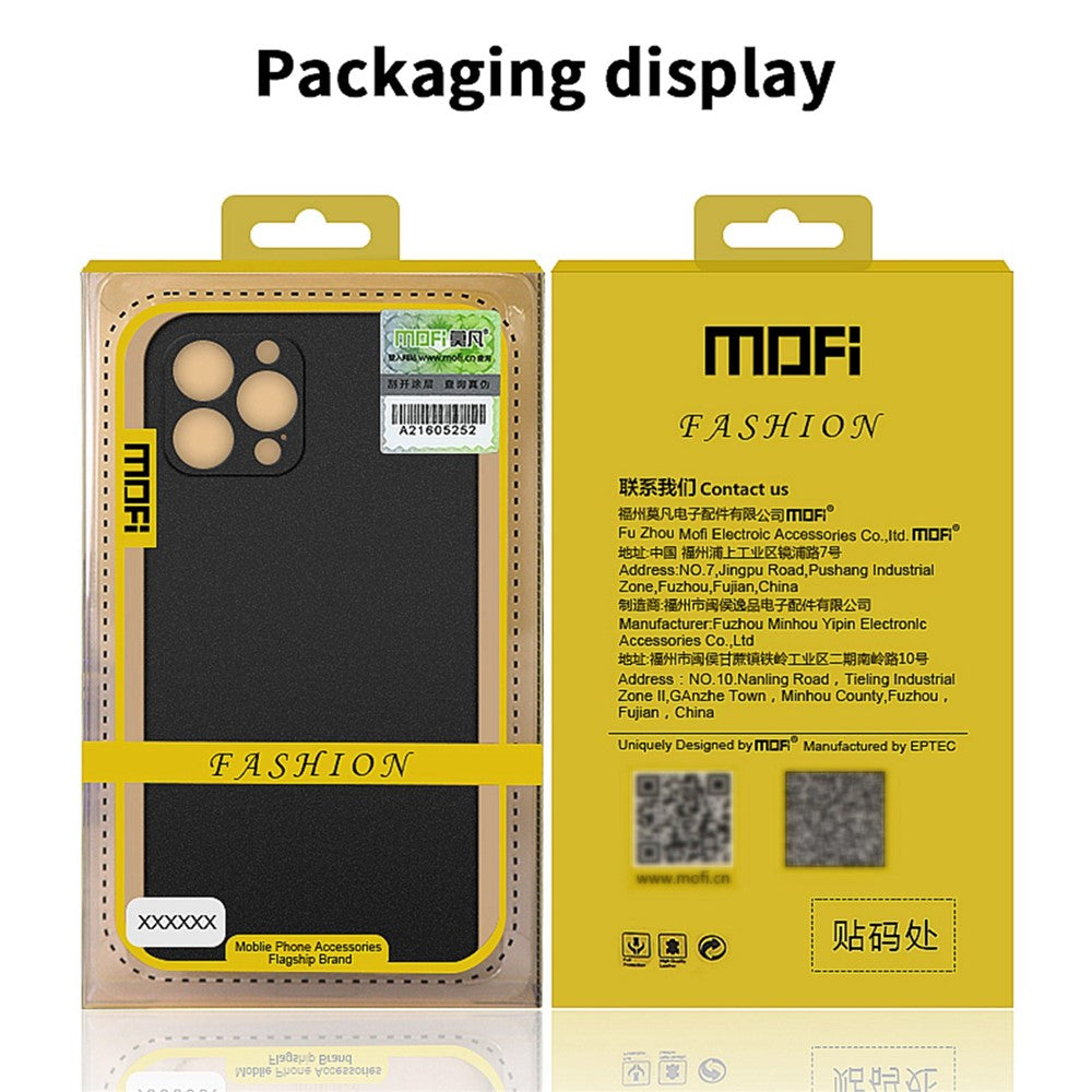 MOFI Shield Matte Series til iPhone 14 Pro 6,1 tommer Anti-drop Hard PC Cover Slankt Telefoncover Beskyttelsescover