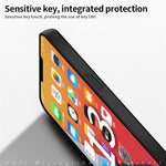 MOFI Shield Matte Series til iPhone 14 Pro 6,1 tommer Anti-drop Hard PC Cover Slankt Telefoncover Beskyttelsescover