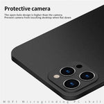 MOFI Shield Matte Series til iPhone 14 Pro 6,1 tommer Anti-drop Hard PC Cover Slankt Telefoncover Beskyttelsescover