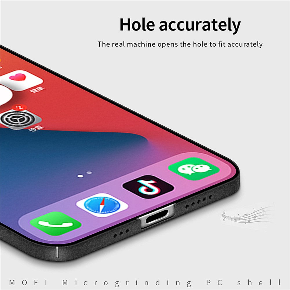 MOFI Shield Matte Series til iPhone 14 Pro 6,1 tommer Anti-drop Hard PC Cover Slankt Telefoncover Beskyttelsescover