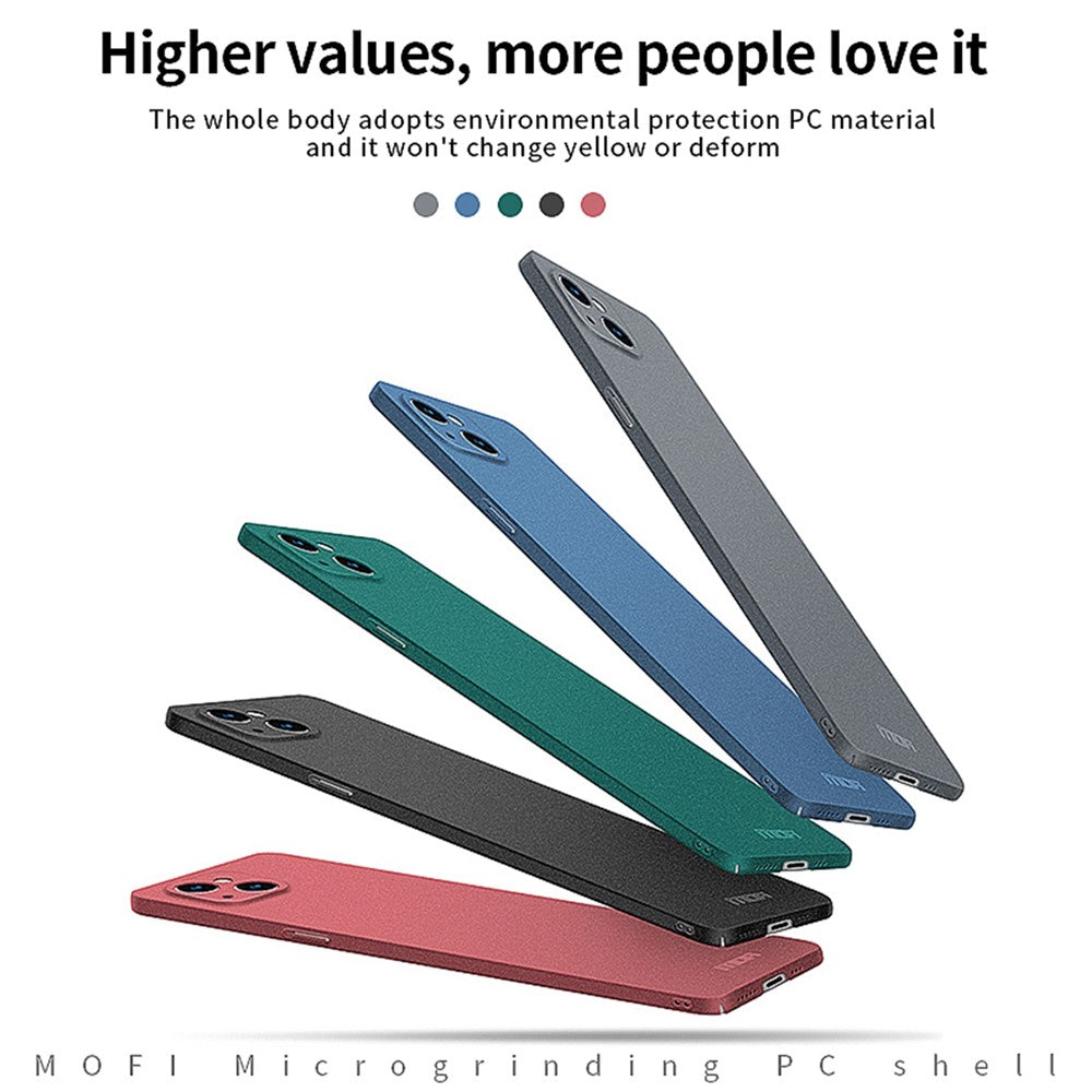 MOFI Shield Matte Series for iPhone 14 6.1 inch Anti-scratch Phone Case Ultra Slim Hard PC Back Cover