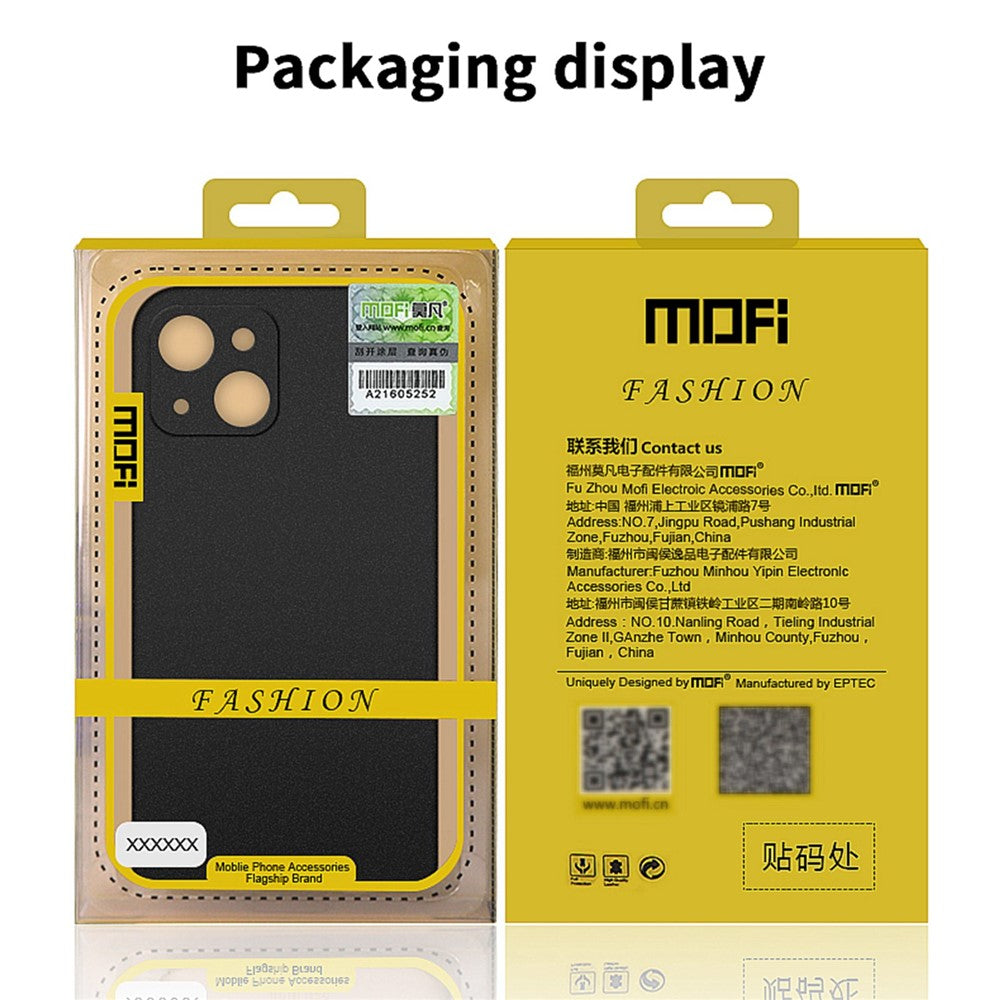 MOFI Shield Matte Series for iPhone 14 6.1 inch Anti-scratch Phone Case Ultra Slim Hard PC Back Cover