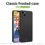 MOFI Shield Matte Series for iPhone 14 6.1 inch Anti-scratch Phone Case Ultra Slim Hard PC Back Cover