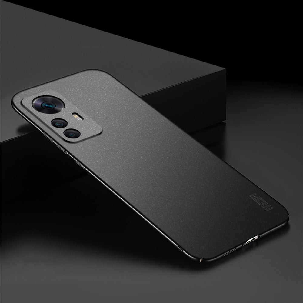 MOFI Shield Matte Series för Xiaomi 12T 5G / Redmi K50 Ultra 5G Hårt PC-bakstycke Anti-fingeravtryck Fallsäkert mobilskal