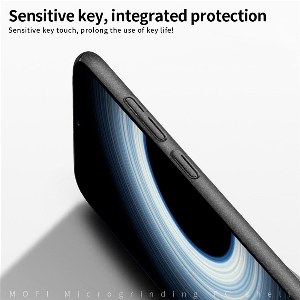 MOFI Shield Matte Series för Xiaomi 12T 5G / Redmi K50 Ultra 5G Hårt PC-bakstycke Anti-fingeravtryck Fallsäkert mobilskal