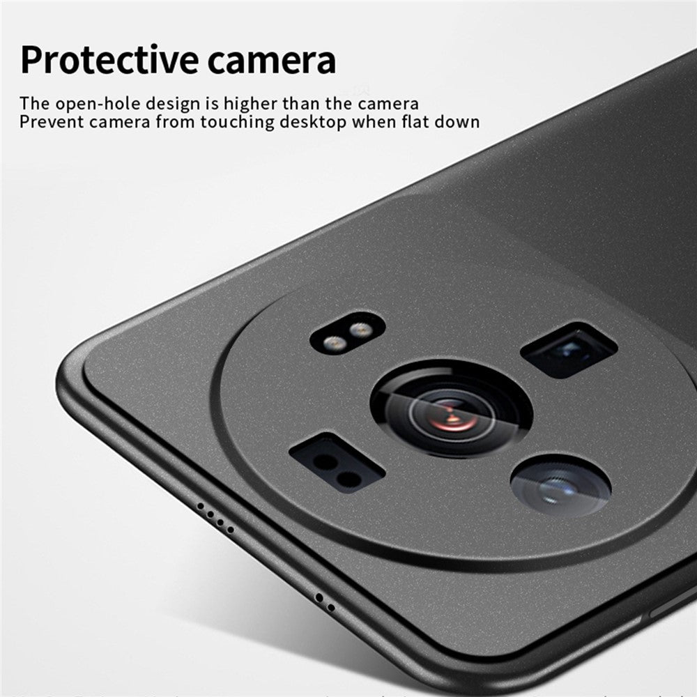 MOFI Shield Matte Series for Xiaomi 12S Ultra 5G Hard PC Back Cover Shock Absorbing Phone Protector Case