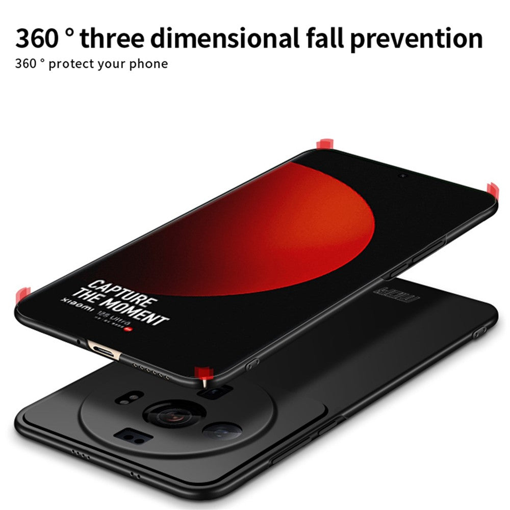 MOFI Shield Matte Series for Xiaomi 12S Ultra 5G Hard PC Back Cover Shock Absorbing Phone Protector Case