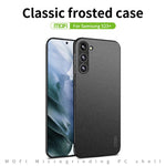 MOFI Shield Matte Series for Samsung Galaxy S23+ Drop-proof Mobile Phone Protective Cover Hard PC Case