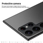 MOFI Shield Matte Series for Samsung Galaxy S23 Ultra Hard PC Back Cover Anti-scratch Cell Phone Protective Case
