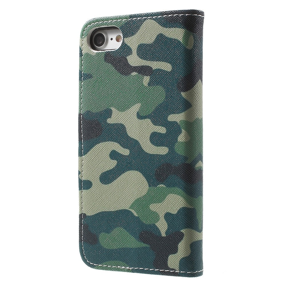 Pattern Printing Leather Wallet Magnetic Case for iPhone 7/8/SE (2022)/SE (2022)