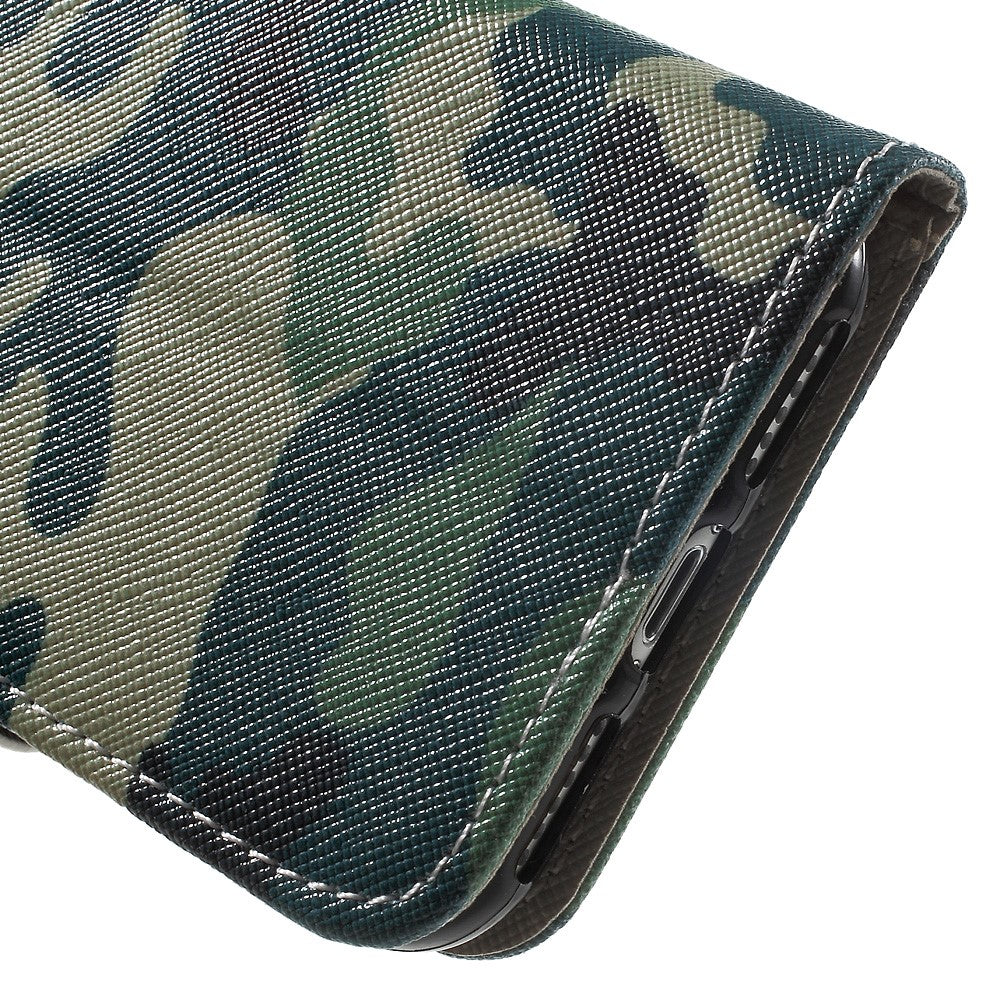 Pattern Printing Leather Wallet Magnetic Case for iPhone 7/8/SE (2022)/SE (2022)