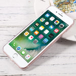 Glimtende pailletter TPU Jelly Mobilcover til iPhone SE (2020)/SE (2022)/8/7 4,7 tommer