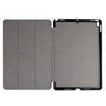 For iPad Pro 10.5 inch (2017)/Air 10.5 inch (2019) Slim Shockproof Case Tri-fold Stand PU Leather Tablet Cover Protector