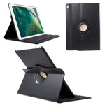 For iPad Pro 12.9-inch (2017) Litchi Texture Leather Tablet Cover 360-Degree Swivel Stand Shell