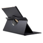 For iPad Pro 12.9-inch (2017) Litchi Texture Leather Tablet Cover 360-Degree Swivel Stand Shell