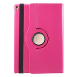 For iPad Pro 12.9-inch (2017) Litchi Texture Leather Tablet Cover 360-Degree Swivel Stand Shell