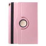 For iPad Pro 12.9-inch (2017) Litchi Texture Leather Tablet Cover 360-Degree Swivel Stand Shell