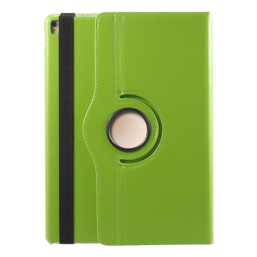 For iPad Pro 12.9-inch (2017) Litchi Texture Leather Tablet Cover 360-Degree Swivel Stand Shell