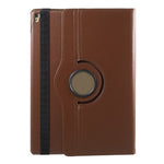 For iPad Pro 12.9-inch (2017) Litchi Texture Leather Tablet Cover 360-Degree Swivel Stand Shell