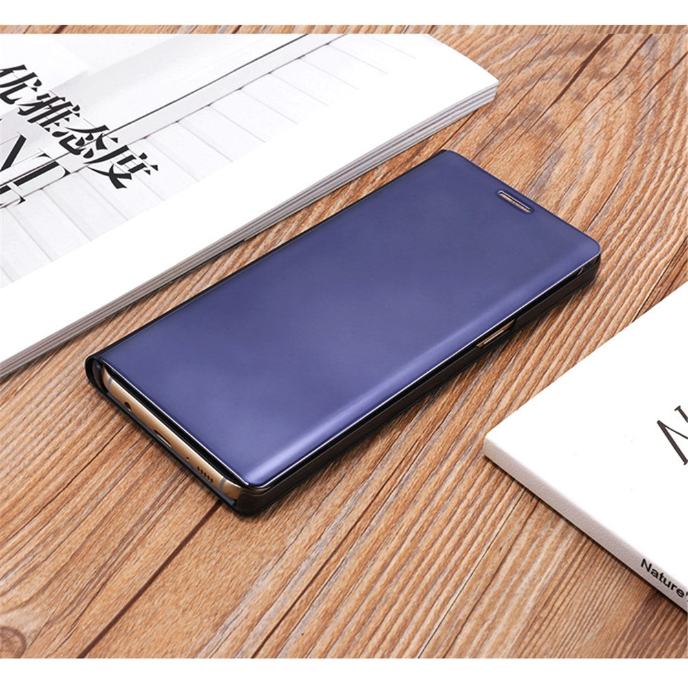 Samsung Galaxy Note 8 Flip Läderfodral med Stativ Helkroppsskyddande mobilfodral