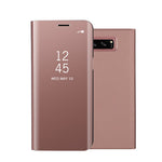 Samsung Galaxy Note 8 Flip Läderfodral med Stativ Helkroppsskyddande mobilfodral