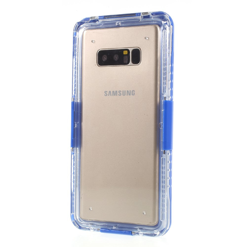 Plast + TPU Hybrid IP68 Vattentätt Skal med Snodd för Samsung Galaxy Note9 N960 / Note 8 SM-N950