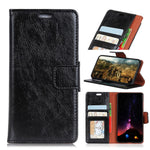 For Samsung Galaxy Xcover 4 Textured Split Leather Stand Phone Case Phone Cover