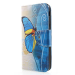Pattern Printing Cross Texture Leather Wallet Cover for Samsung Galaxy A6 (2018)