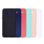 Matfrostet TPU-cover til Samsung Galaxy J6 (2018)