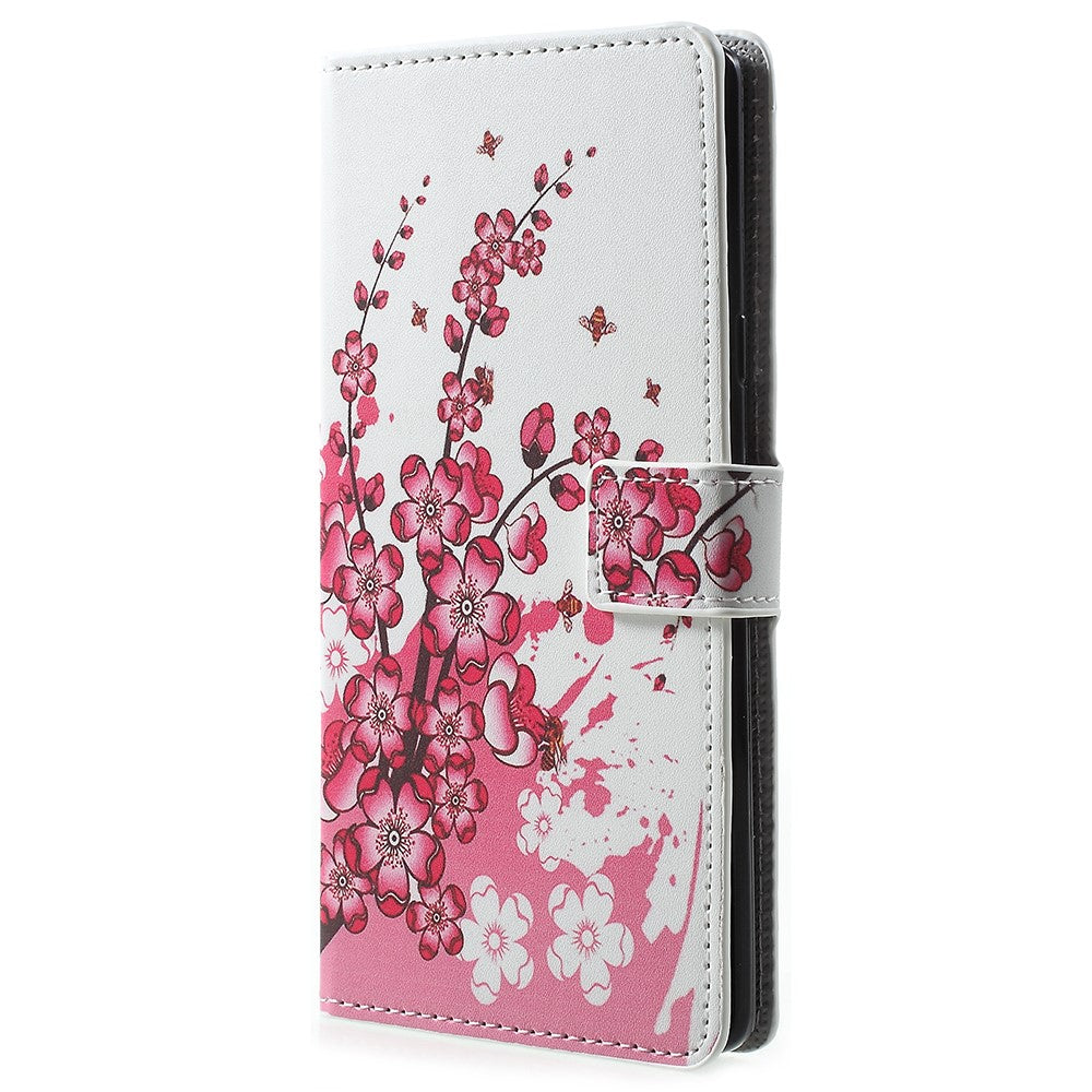 Pattern Printing Wallet Stand Leather Protection Mobile Phone Shell for Samsung Galaxy Note 9