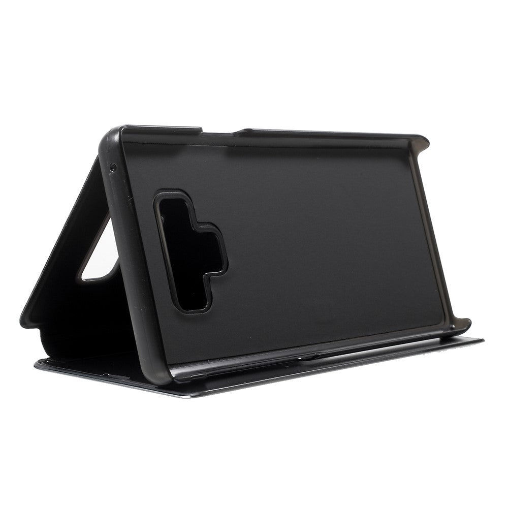 Til Samsung Galaxy Note9 Flip Læder Cover med Stativ Fuld Krops Beskyttende Telefonetui