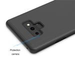 Samsung Galaxy Note9 Flip Läderfodral med Stativ Helkroppsskyddande mobilfodral