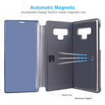 For Samsung Galaxy Note9 Flip Leather Cover with Stand Full Body Protective Phone Case