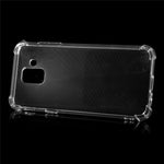 Drop-resistant Clear TPU Back Case for Samsung Galaxy A6 (2018)