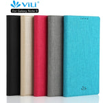 VILI DMX Cross Texture PU Leather Card Holder Case for Samsung Galaxy Note 9