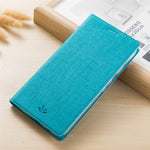 VILI DMX Cross Texture PU Leather Card Holder Case for Samsung Galaxy Note 9
