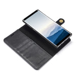 DG.MING for Samsung Galaxy Note9 N960 Detachable 2-in-1 Split Leather Wallet + PC Back Case