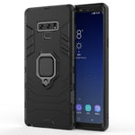 Cool Guard Ring Holder Kickstand PC TPU Hybrid Case for Samsung Galaxy Note9 N960