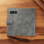 DG.MING Retro Style Plånboksfodral i Läder för Samsung Galaxy Note 8 SM-N950
