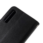 Præget sommerfugl Blomst PU Læder Magnetisk Tegnebog Telefon Etui til Samsung Galaxy A7 (2018)