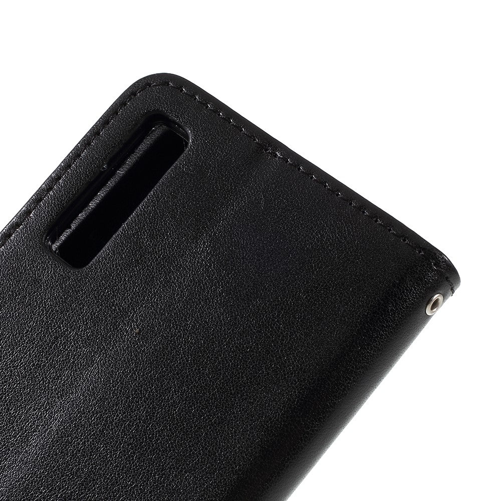 Præget sommerfugl Blomst PU Læder Magnetisk Tegnebog Telefon Etui til Samsung Galaxy A7 (2018)