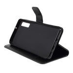 Præget sommerfugl Blomst PU Læder Magnetisk Tegnebog Telefon Etui til Samsung Galaxy A7 (2018)
