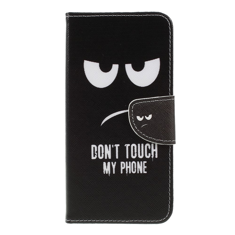 Cross Texture Patterned Wallet Leather Cover for Samsung Galaxy A7 (2018)